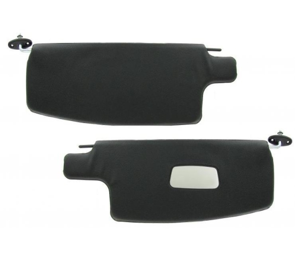 Sonnenblende spiegel schwarz links rechts VW Käfer 68-1985 VW Käfer Cabriolet ab 72